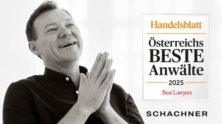 Gerald Schachner wurde im Handelsblatt Ranking 2025 ausgezeichnet